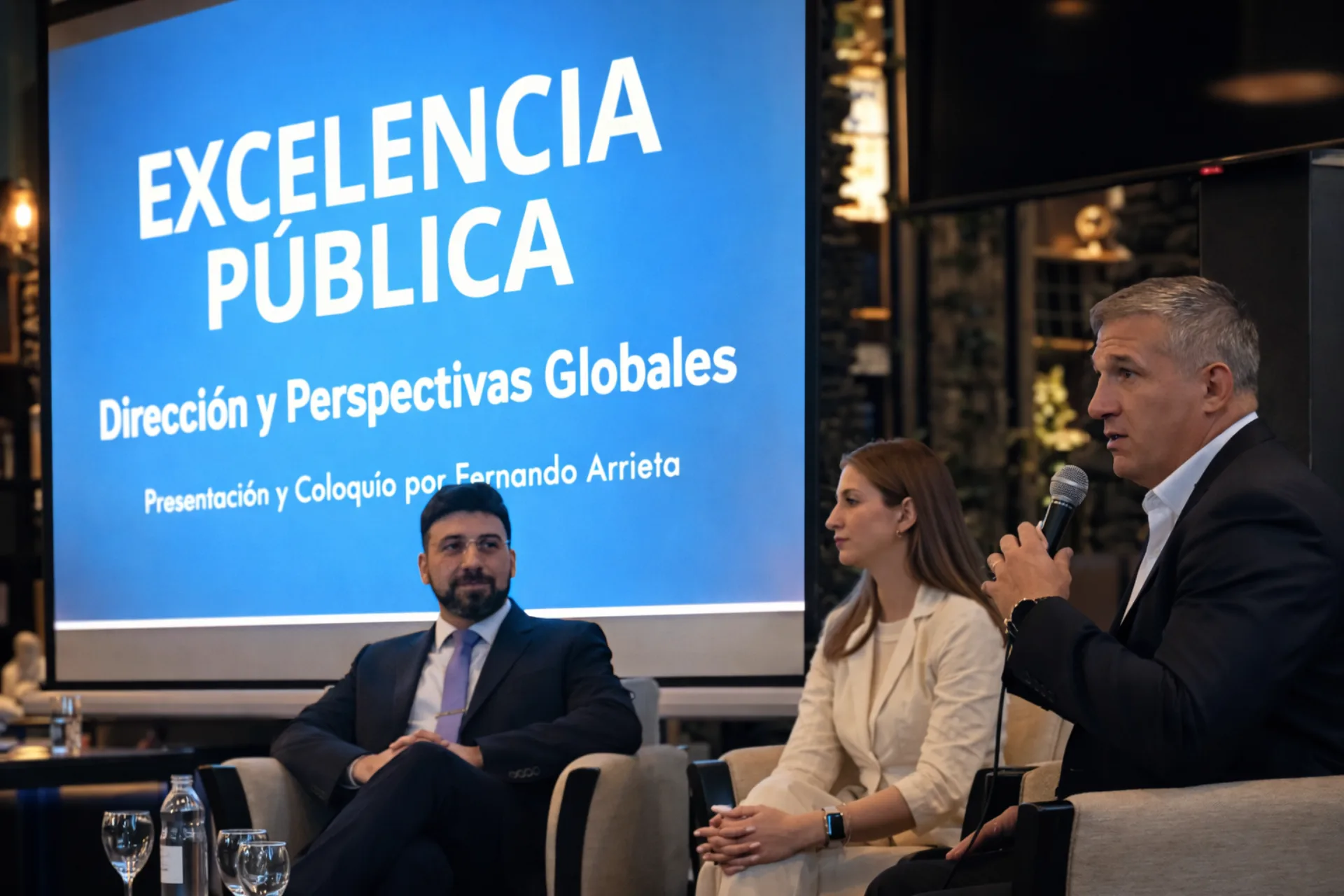 Panel de exposición y conversación con participantes
