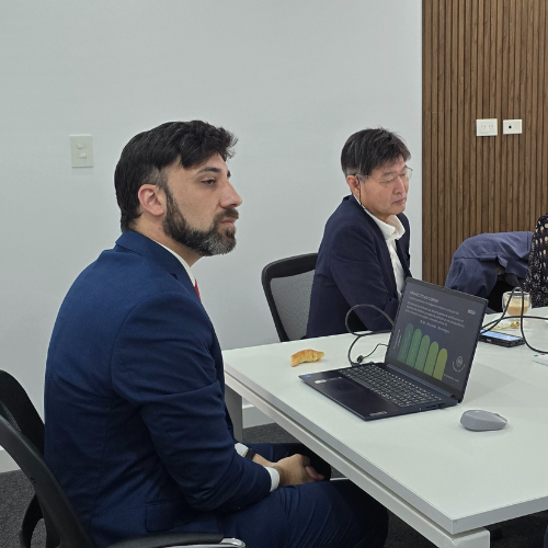 Trabajo en campo del equipo de auditoría G-CERTI