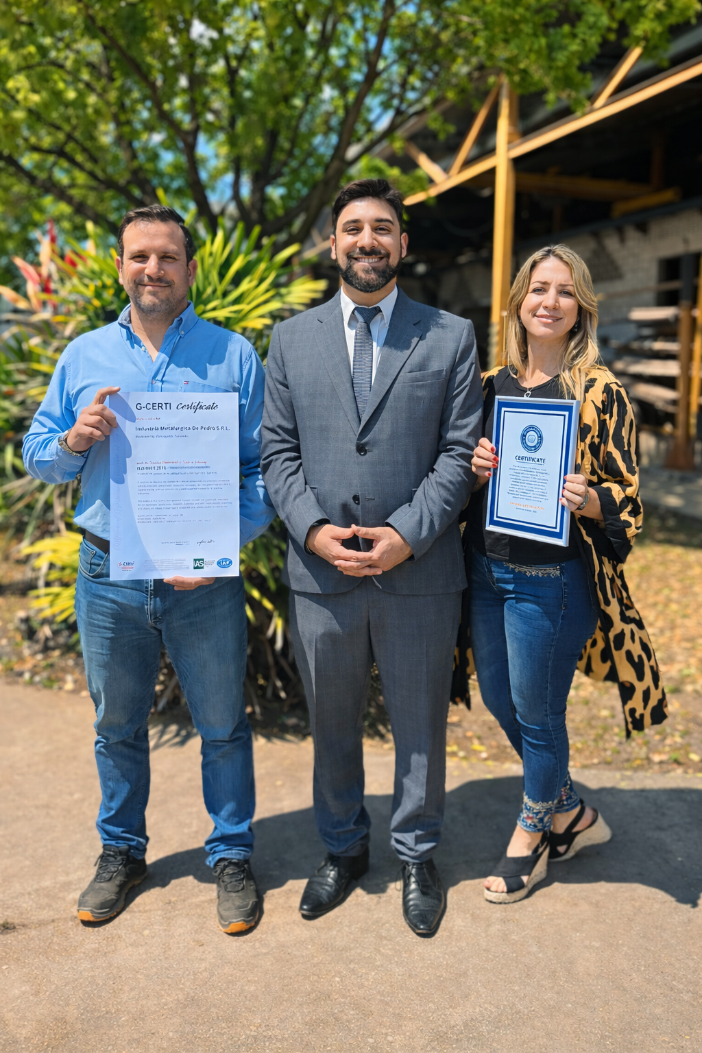 Entrega de certificado ISO en Tucumán