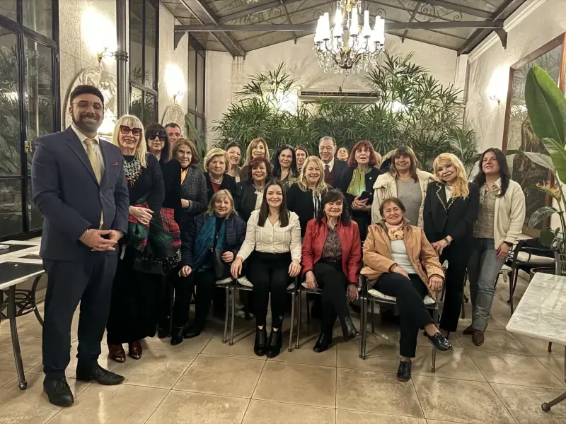 Participantes en un encuentro de la comunidad