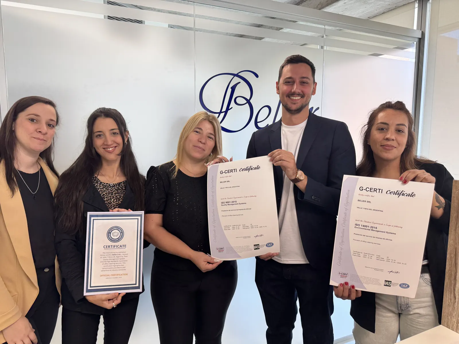 Entrega de certificados